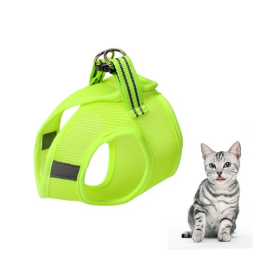 Gilet respirant pour chat design créatif vert fruit confortable - 8
