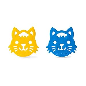 HairCatch de MilkMama | Recoge Pelos para la Colada | Atrapador Pelo Mascotas Reutilizable | Recoge Pelos Mascotas para Lavadora y Secadora | Set Atrapador Pelo Animales| Forma de gato – 2 piezas