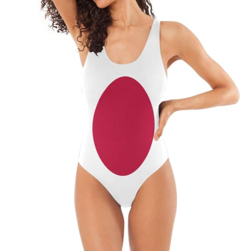Maillots de bain pour femme drapeau du Japon pour la plage
