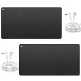 Grounding Mat 2 Pack, Grounding Pad with 2 Grounding Cord, Grounding Mat for Feet, 10 x 26.7"