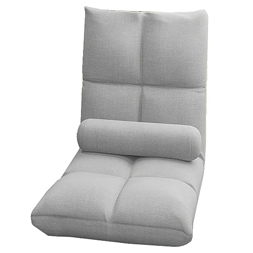 Foldable Floor Sofa Bed with Back Support, Comfort Floor Chair Adjustable Folding Japanese Floor Lazy Sofa Chair, for Gaming, Sleeping, Relaxing, Reading