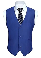 A-04 Suit Vest Royal Blue
