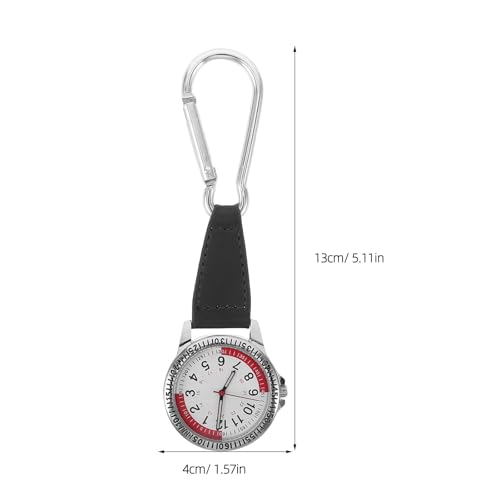 Reloj con mosquetón portátil de colgar con correa resistente Yardwe 2