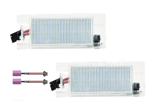 Luces de matrícula LED Fiat para evitar multas por luz fundida
