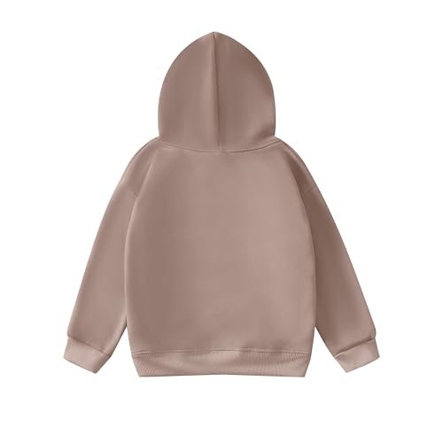 Girl's Hooded Suit Kids Pullover Sweatsuit and Jogging Pants Unisex Tracksuit for Age 1-13 Years Outfit4