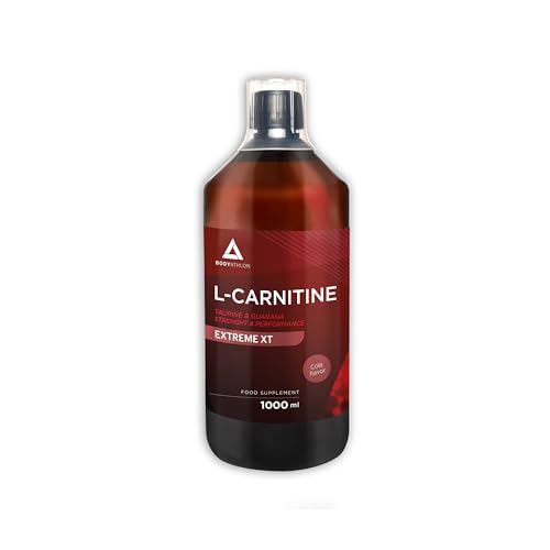 Bodyathlon- L Carnitina Extreme XT 1 Litro- Nuevo Sabor Cola- Con Taurina y Guaraná - Suplemento Deportivo l-carnitina– Aporte extra de energía– Mejor rendimiento y recuperación– 1000ml