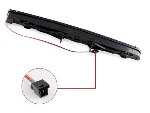 Feu stop central Mercedes W211 réparez votre troisième feu stop de lunette arrière LED