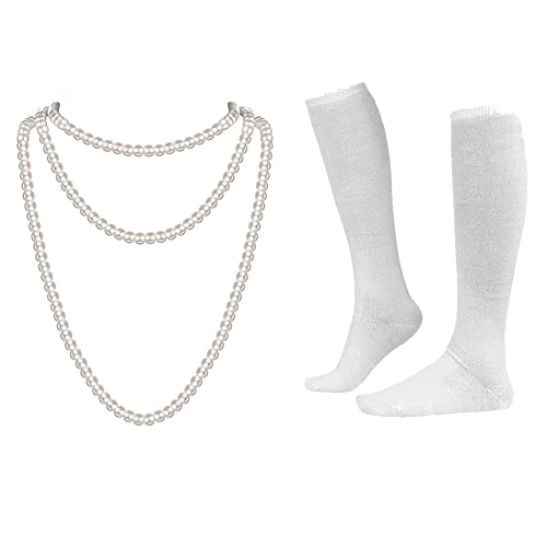 EBYTOP Girls 100th Day of School Little Old Lady Halloween Costume, As Shown