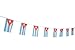 Kind Girl Cuba Flag Cuban Flag,100Feet/76Pcs National Country World Pennant Flags Banner,Party Decorations Supplies for Olympics,Bar,Indoor and Outdoor Flags,International Festival
