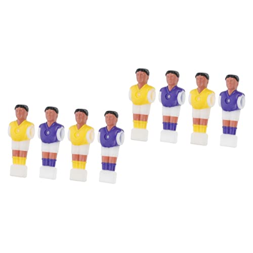 Alasum 8 Pcs Mini Soccer Game Childrens tylonal Rod Foosball Player Animatronic Toys Foosball Table Guy Kids Foosball Player Men’s Men Kids Football Players Fuse Replace Man