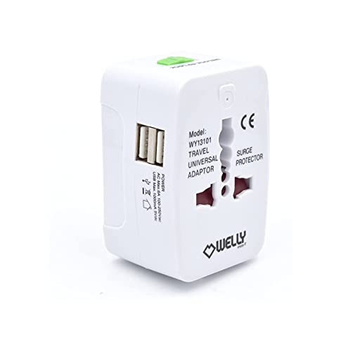 Welly Enjoy wy13101 – Adaptateur de voyage compact universel avec