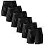 Boxer Briefs : C05 - 6 Pack - Black