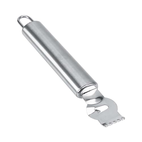 Tbest Peeler de Acero Inoxidable de Limón Zester con Bucle Colgante, Frutas Cítricas Fáciles de Pelar para Expertos Culinarios