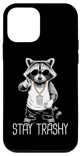 Stay Trashy Raccoon X}zP[X iPhone 12 mini p