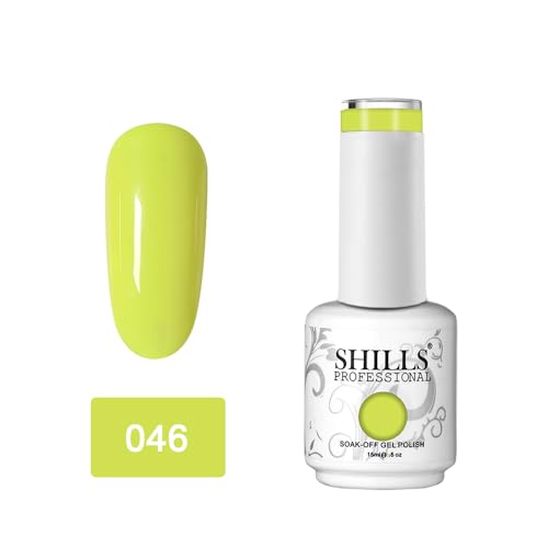 Image of SHILLS PROFESSIONAL UV /LED Soak Off Gel Polish Color Shade 46, Matte Finish, 15ml
