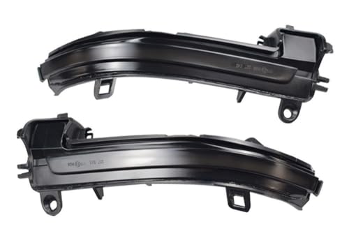 Luz señal giro dinámica negra para espejo de BMW F20 F30 F32