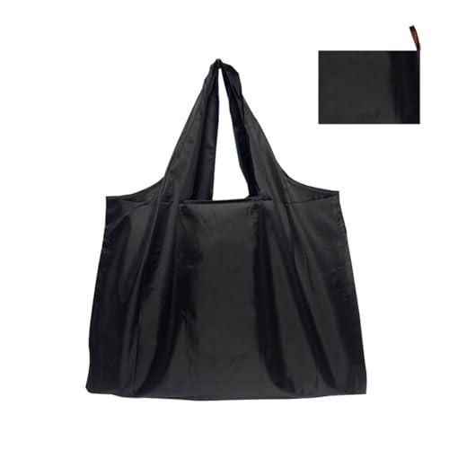 YAZWUR Sac de Courses Pliable Grand, Sac Réutilisable en Tissu Écologique, Transport Léger et Séchage Rapide pour Courses, Voyages, Excursions (58 x 40 cm)