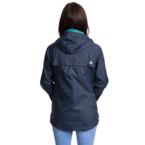 Trespass Damen Regenjacke Kompakt Zusammenrollbare Qikpac, Navy, XXL, FAJKRAM30018_NA1XXL