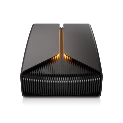 Seagate FireCuda X Vault Externe 20TB-Externe Festplatte (HDD) USB-C RGB-Beleuchtung Zertifiziert für Xbox auf PC inklusive einmonatigem Xbox Ultimate Game Pass und Rescue-Dienste (STNL20000400)
