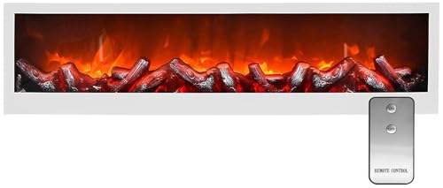 LED Wandkamin Tischkamin Elektrokamin mit realistischer Flammensimulation...
