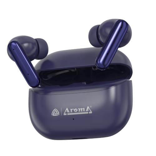 Image of AROMA TWS31 with Upto 36 Hrs* Playtime BT V5.4, Type C Fast Charging True Wireless Earbuds