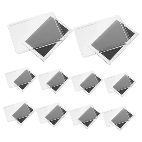 Cabilock Magnetic Wall Art Decor 10pcs Picture Frame Magnets for Fridge Acrylic Magnetic Frames for Photo Display Diy Photography