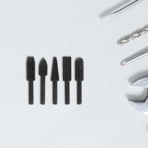 Set de 5 fresas rotativas para metal y madera miniatura 7