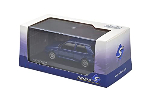 Scale Model Compatible with Volkswagen Golf Rally 1989 Blue Pearl 1:43 SOLIDO SL4311302