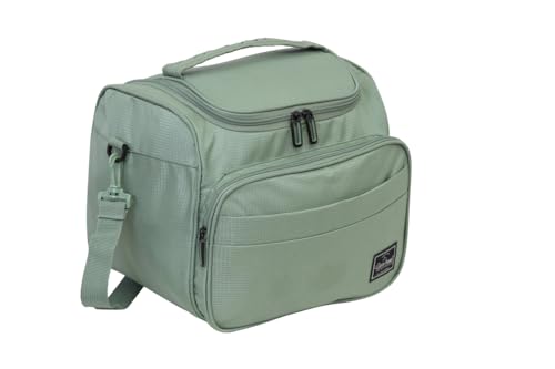 Vanity case souple Grenn Travel France Bag vert Kiwi adaptable trolley
