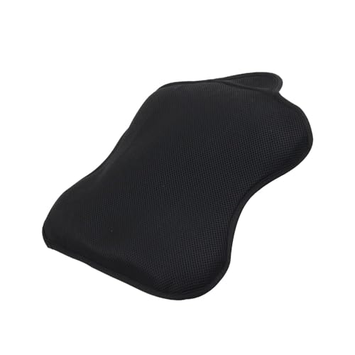 Coussin siege moto noir contre le mal de dos pour pilote de Tiger 850 et 900