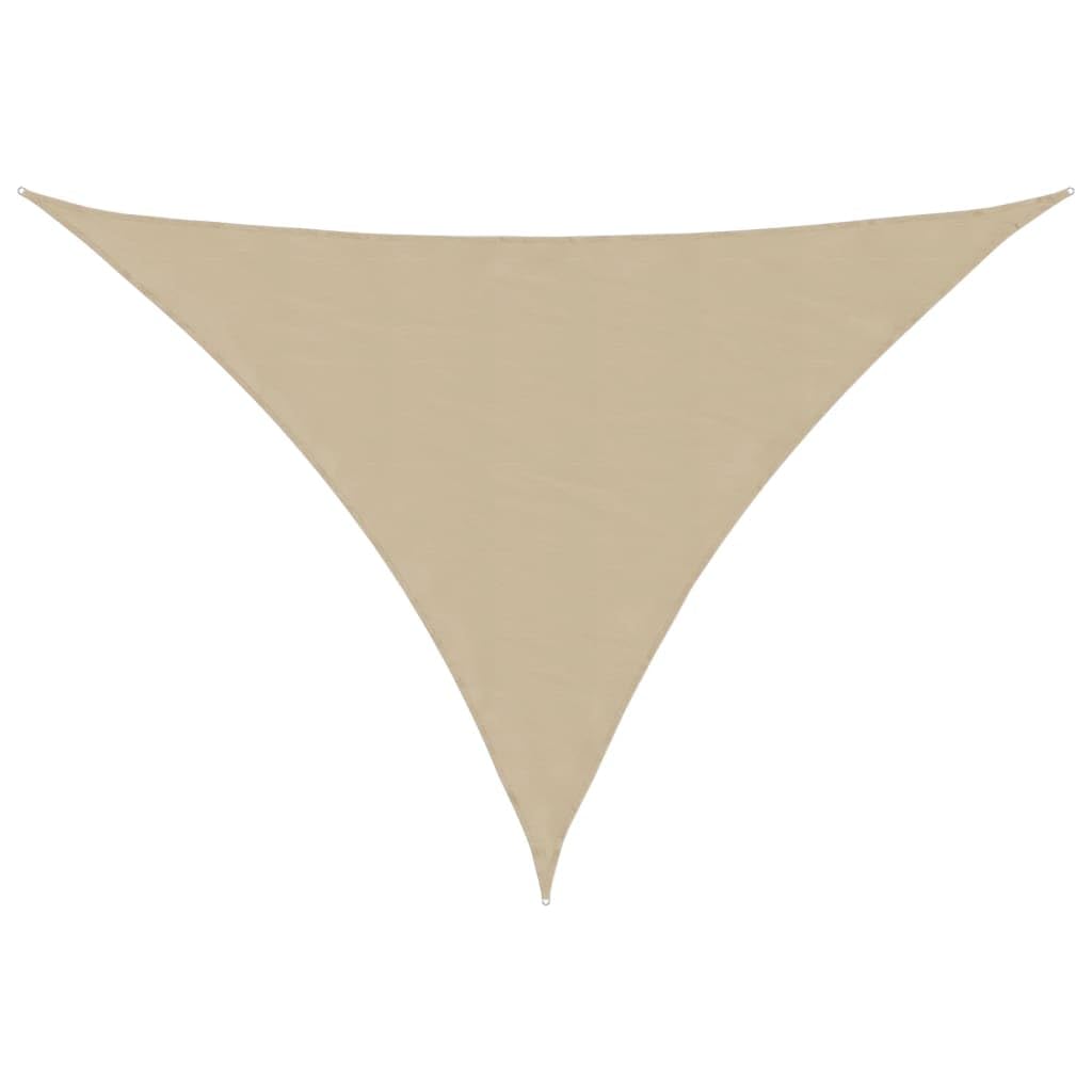Voile d'ombrage en tissu Oxford haut de gamme beige auvent imperméable patio