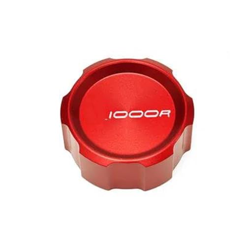 Tapa depósito líquido frenos trasero delantero Kawasaki Z1000R moto accesorio aluminio rojo