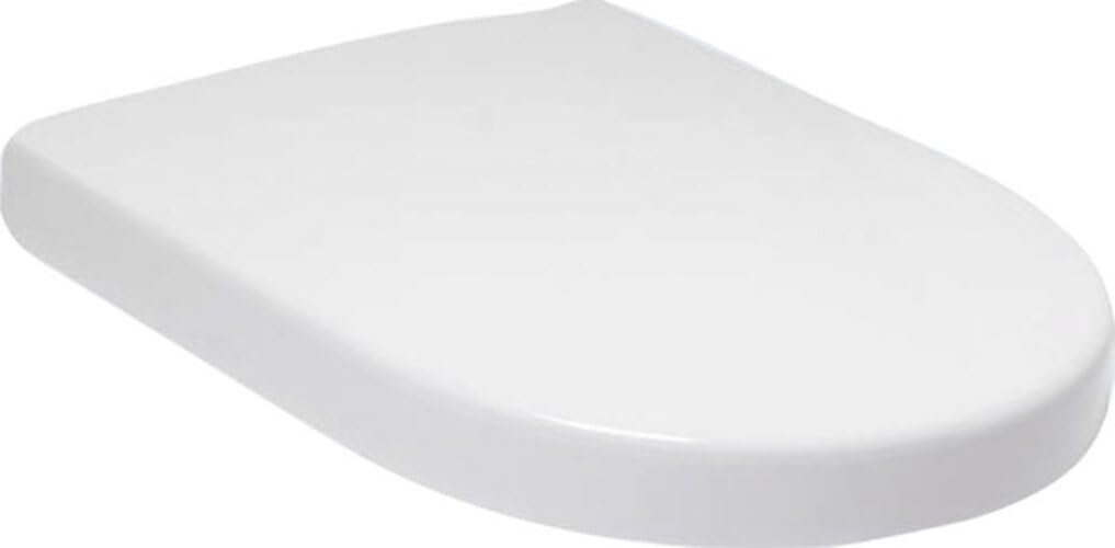Villeroy & Boch Subway 2.0 copriwater - tavoletta wc bianca con QuickRelease - copriwater removibile - sedile per wc in Duroplast - coperchio per water extra largo, forma a D - ricambio originale