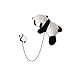 FHjhdsCDB Cartoon Brosche Niedlicher Plüsch Niedlicher Plüschtier Brosche Revers Tasche Dekoration Zubehör für Kleidung Tasche Jacke Rucksack Cartoon Revers Brosche-Panda