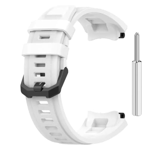 Image of YODI Strap Band Compatible with Amazfit T-Rex 2 Smartwatch Only Soft Silicone | Nylon | Chain | Leather Watch Straps with Installation Adjuster Tool For Amazfit TRex 2