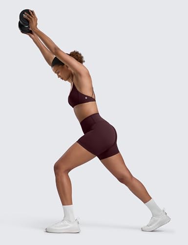 Image of CRZ YOGA Secretsculpt Biker Shorts 4 inch | Booty Scrunch Butt, Butterlift, Buttery Soft, Moderate Compression, Workout, Pilates, No Front Seam, High Waist, for Women