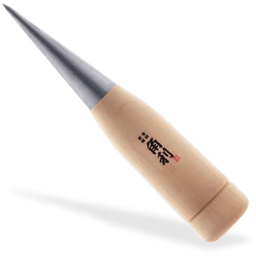 KAKURI Socket Awl Tool 4.5" - Tapered Stubby Awl for