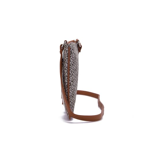 Image of Nautica Lakeside Signature Jaquard North South Crossbody Bag