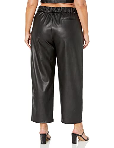 The Drop Women's Theor Vegan Leather Trouser, Black, Xl #TOP4