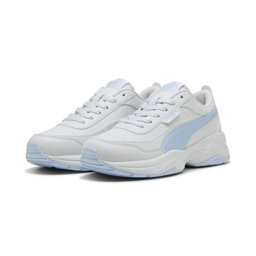 PUMA Damen Cilia Mode Sneaker, Silver Mist High Tropic Weiß, 41 EU