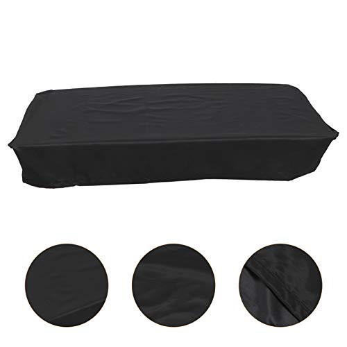 ARTIBETTER Tampa Do Teclado de Piano Preto 61 Teclas Do Teclado de Piano Digital Elétrico Tampa Prot