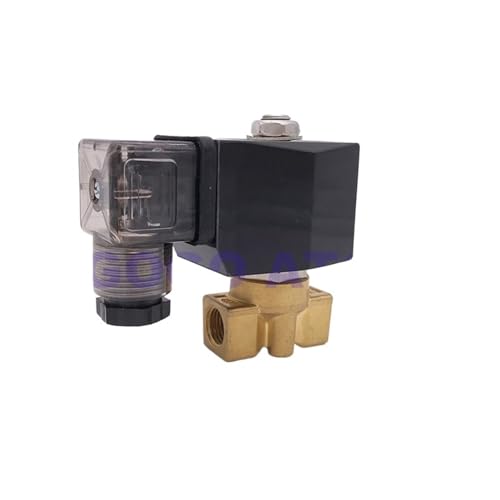 Électrovanne de blocage eau et air 120 bar laiton 220V 1/4 - 5