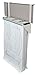 AdirOffice Cubicle Rack for Blueprints Hanging Clamps, Plans, Posters - White