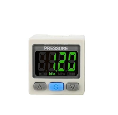 Pressostat pneumatique numérique ISE30A pour stabiliser la pression mixte et le vide