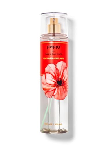 Bath & Body Works Poppy Fine Fragrance Body Spray Mist 8 Fl Oz / 236 Ml thumb #1