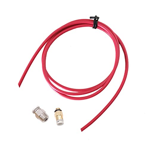 JECOMPRIS Hot End Extrusion with Ptfe Tube Pc4-m6 M10 Quick Coupling Easy to Install 3d Printer Parts and 360 Degree Rot