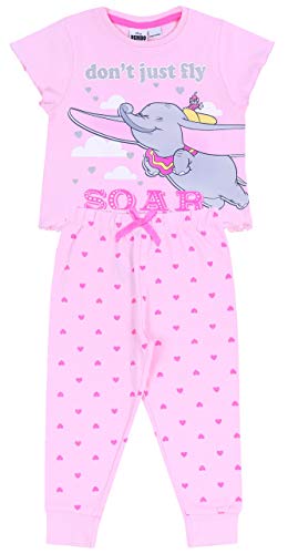 Pijama de Dos Piezas Dumbo Disney, Color Rosa 1,5-2 Años 92 cm