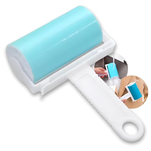 Rolo Adesivo Removedor de Pelos Roupa Pet, Refil Incluso, Limpado...