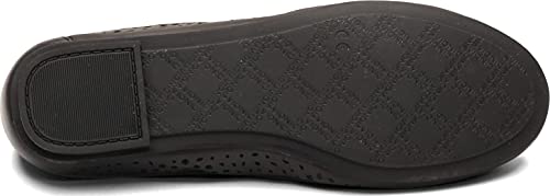 Vionic Robyn Women's Comfort Flat Black Leather - 8 Medium #TOP5