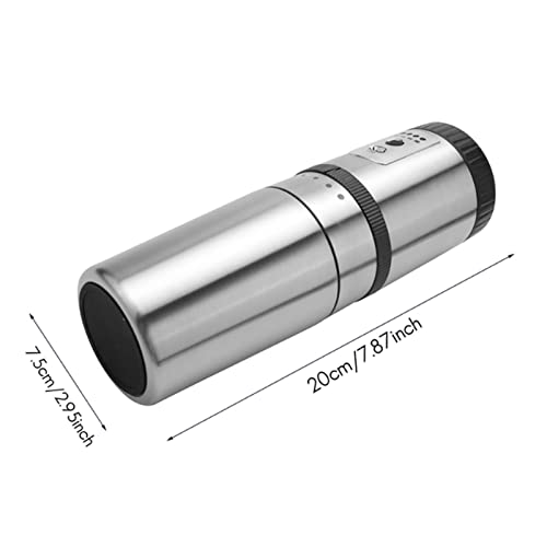 ZQJYMXDFC Mini-Kaffeemaschine Mit Schleifen, Wiederaufladbar, Tragbarer Heimreise-Kaffeemaschine (Größe: 7,5 × 7,5 × 20… – Bild 7